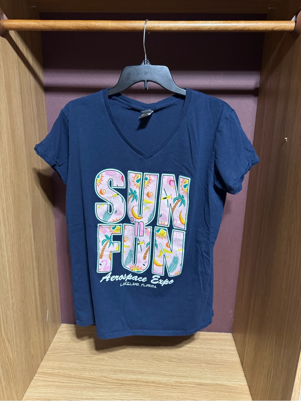 SUN n FUN Aerospace Expo Lakeland Florida Graphic T-Shirt Size XL